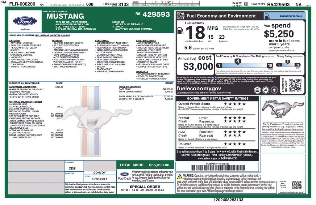 2024 Ford Mustang GT