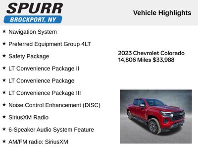 2023 Chevrolet Colorado LT