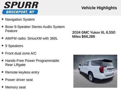 2024 GMC Yukon XL SLT