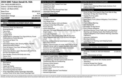 2024 GMC Yukon XL Denali