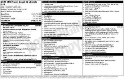 2024 GMC Yukon XL Denali Ultimate