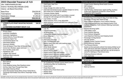 2023 Chevrolet Traverse LS