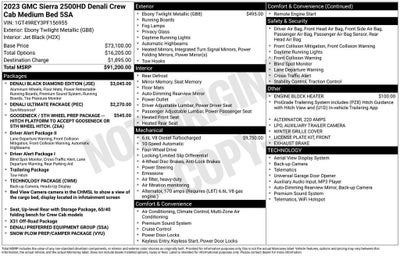 2023 GMC Sierra 2500 HD Denali