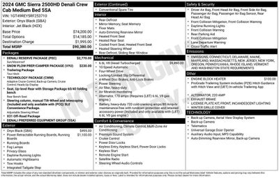 2024 GMC Sierra 2500 HD Denali