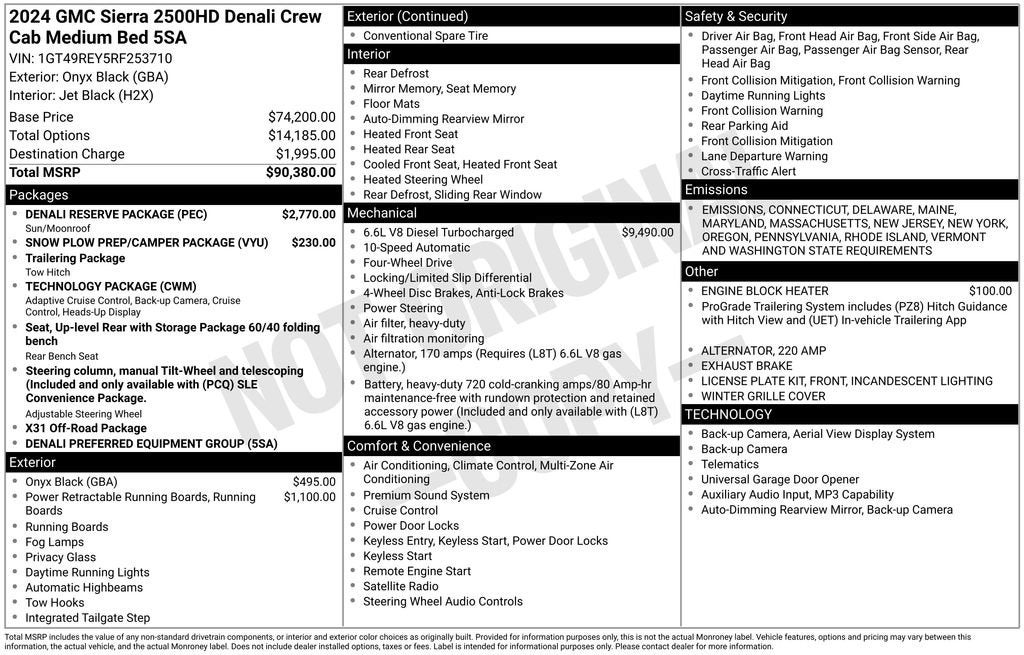 2024 GMC Sierra 2500 HD Denali