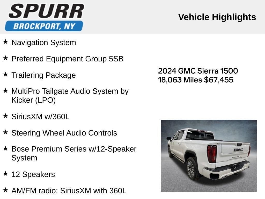 2024 GMC Sierra 1500 Denali Ultimate