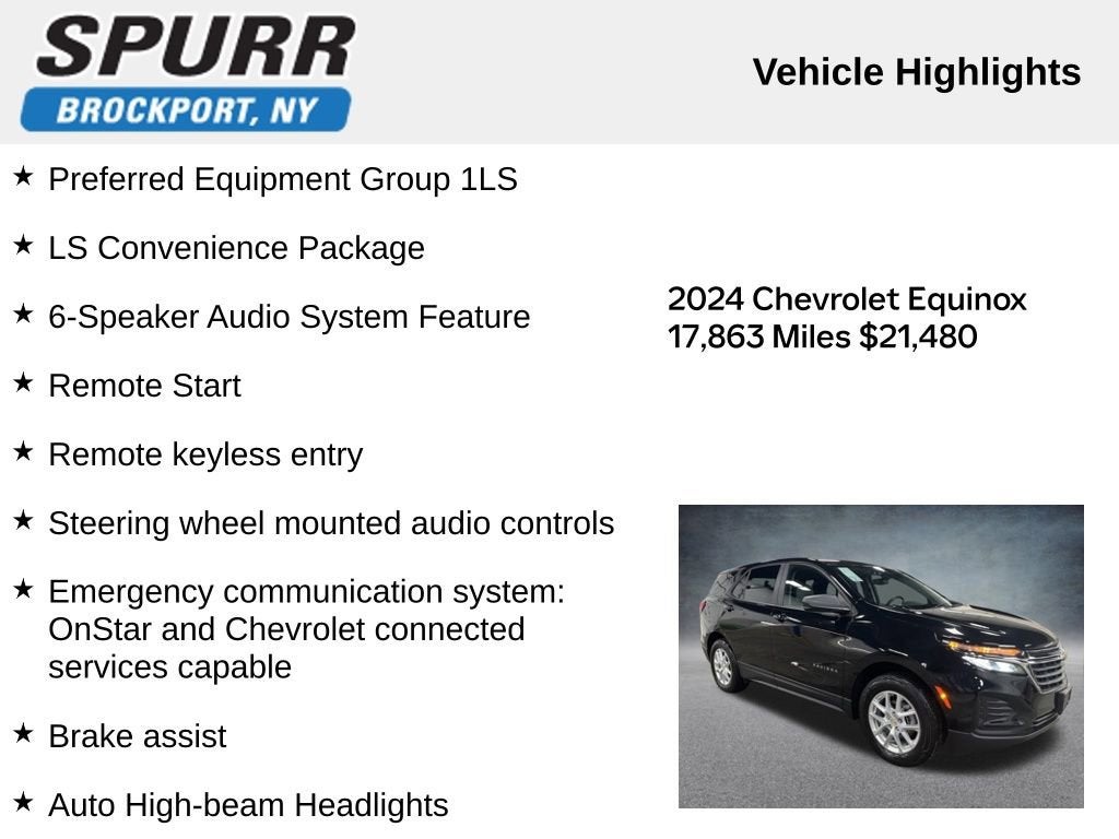 2024 Chevrolet Equinox LS