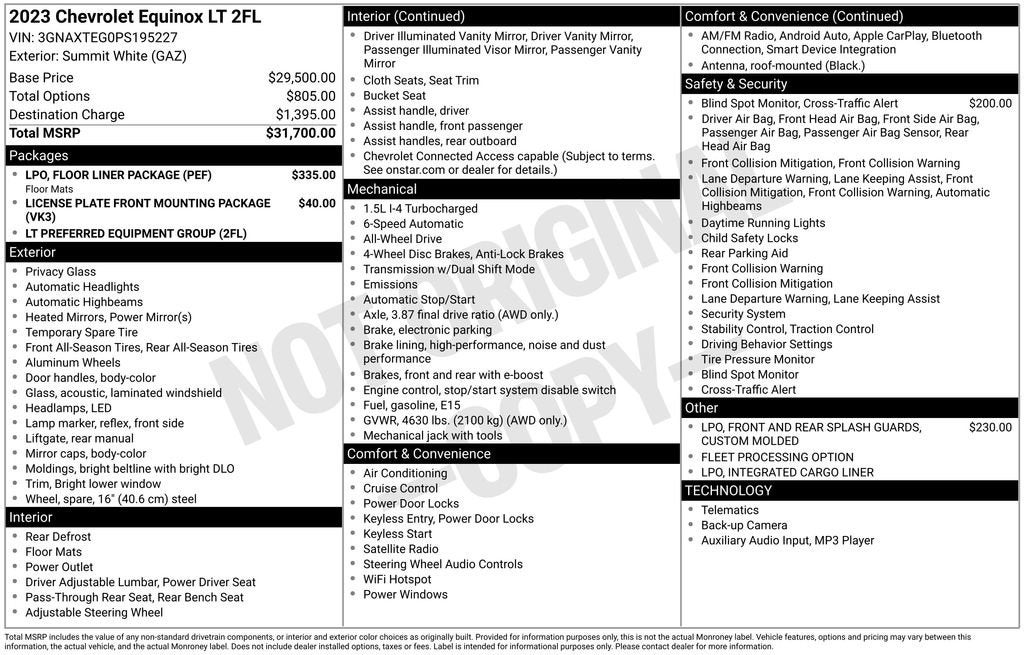 2023 Chevrolet Equinox LT