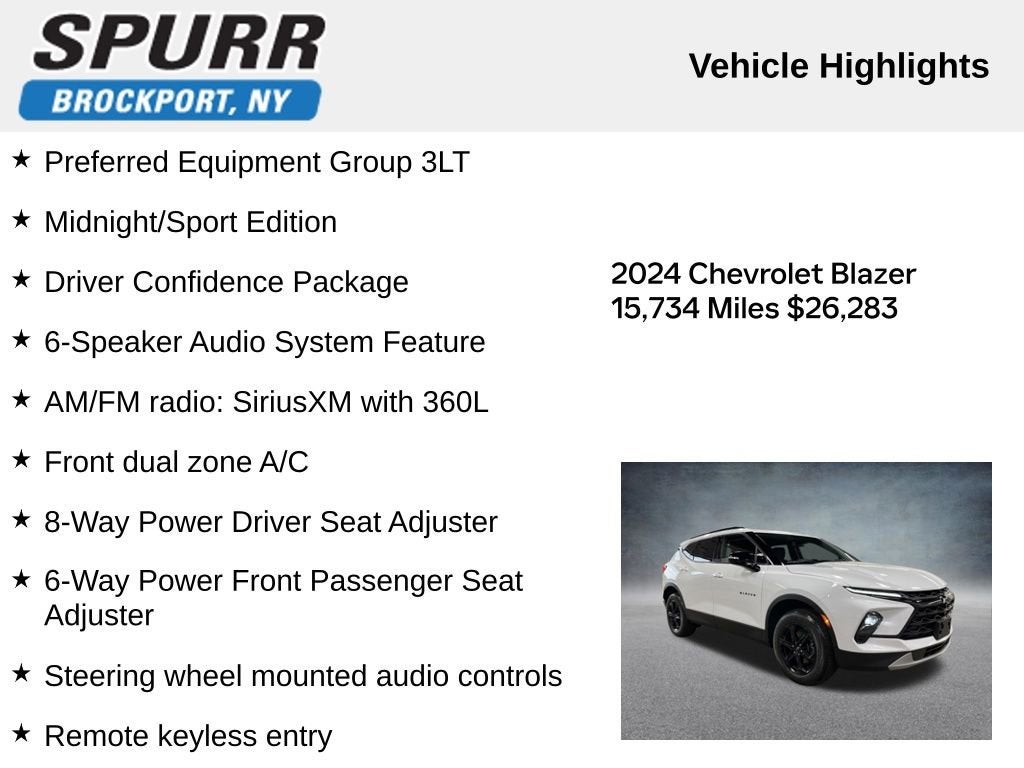 2024 Chevrolet Blazer 3LT