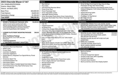 2023 Chevrolet Blazer 3LT