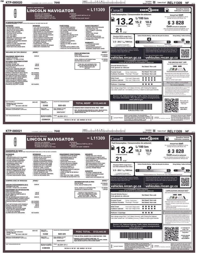 2024 Lincoln Navigator Reserve