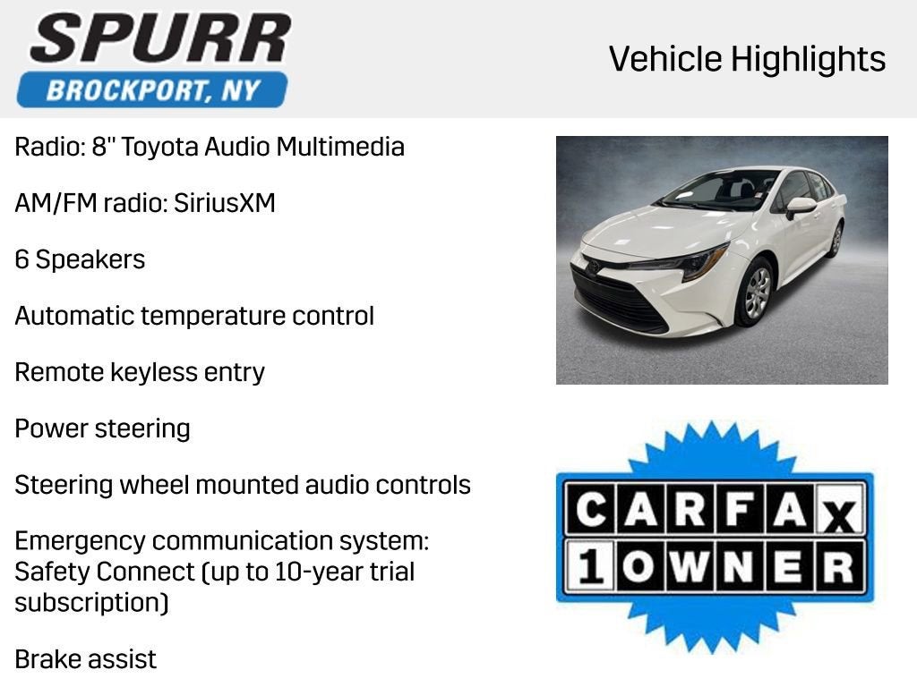 2024 Toyota Corolla LE