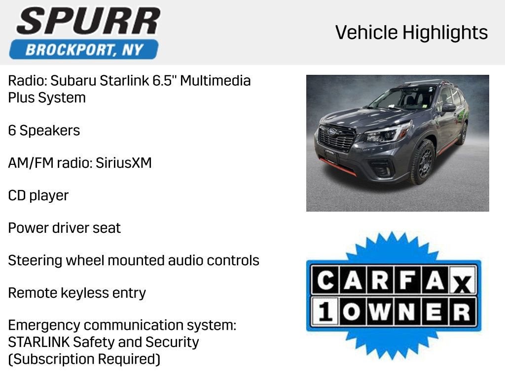 2021 Subaru Forester Sport