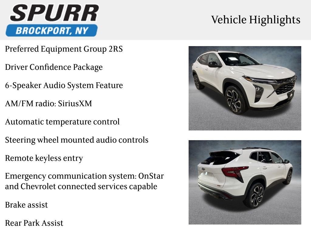 2024 Chevrolet Trax 2RS