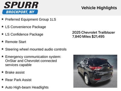 2025 Chevrolet Trailblazer LS