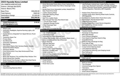 2023 Hyundai Kona Limited