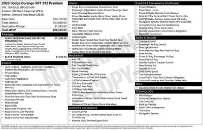 2023 Dodge Durango SRT 392 Premium