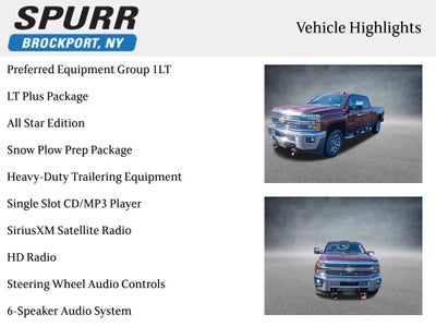 2016 Chevrolet Silverado 2500 HD LT