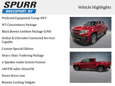 2021 Chevrolet Colorado 4WD Work Truck