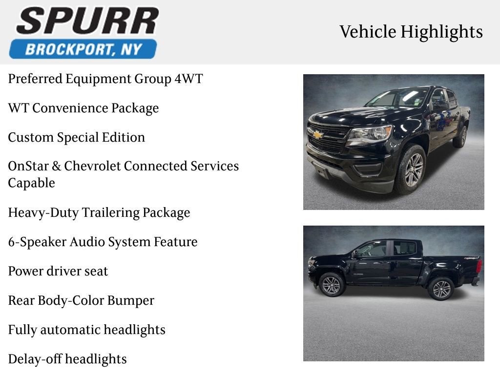 2019 Chevrolet Colorado 4WD Work Truck