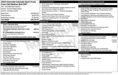 2024 Chevrolet Colorado WT