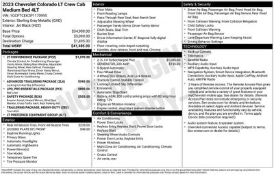 2023 Chevrolet Colorado LT