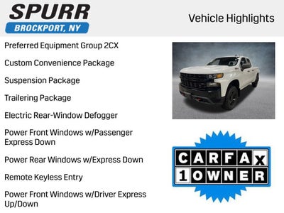 2020 Chevrolet Silverado 1500 Custom Trail Boss