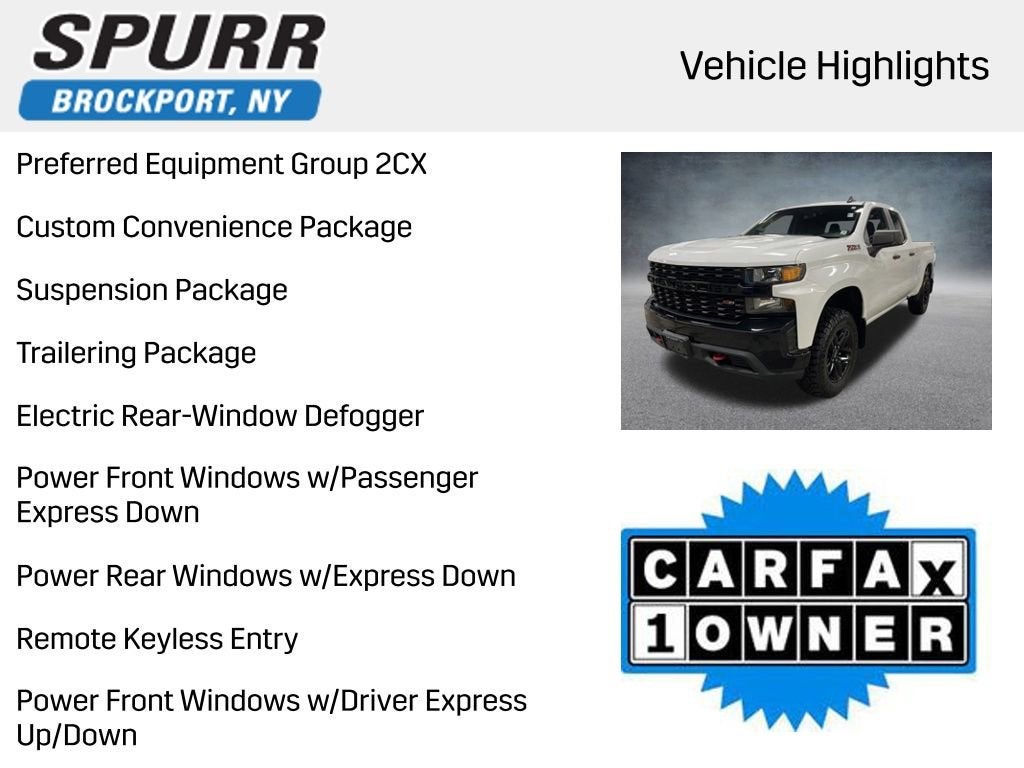 2020 Chevrolet Silverado 1500 Custom Trail Boss