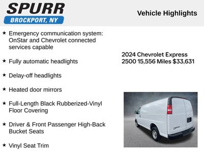 2024 Chevrolet Express Cargo 2500 WT