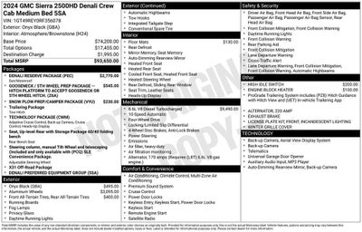 2024 GMC Sierra 2500 HD Denali