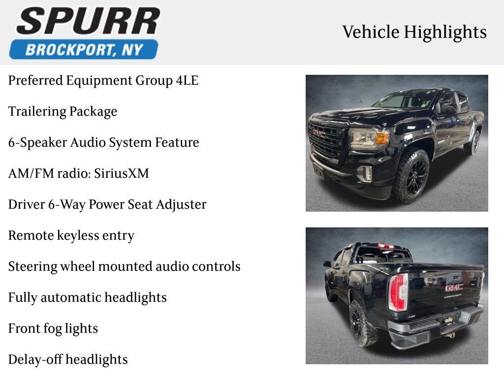2021 GMC Canyon Elevation