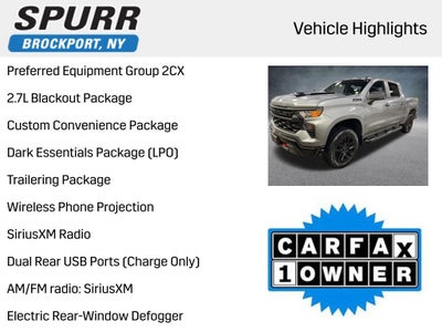 2023 Chevrolet Silverado 1500 Custom Trail Boss