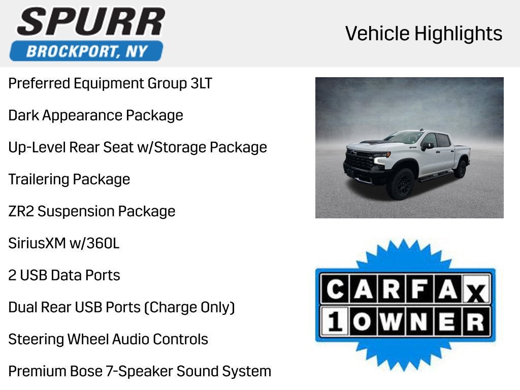 2024 Chevrolet Silverado 1500 ZR2