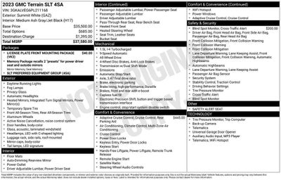 2023 GMC Terrain SLT