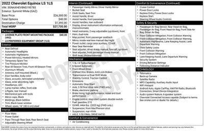 2022 Chevrolet Equinox LS
