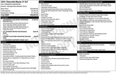 2021 Chevrolet Blazer 2LT