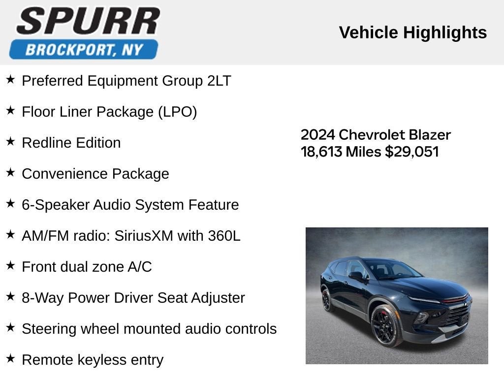 2024 Chevrolet Blazer 2LT