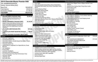 2019 Chevrolet Blazer Premier