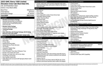 2022 GMC Sierra 1500 Limited Elevation