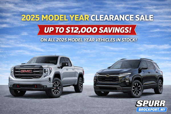 2025 Model Year Clearance