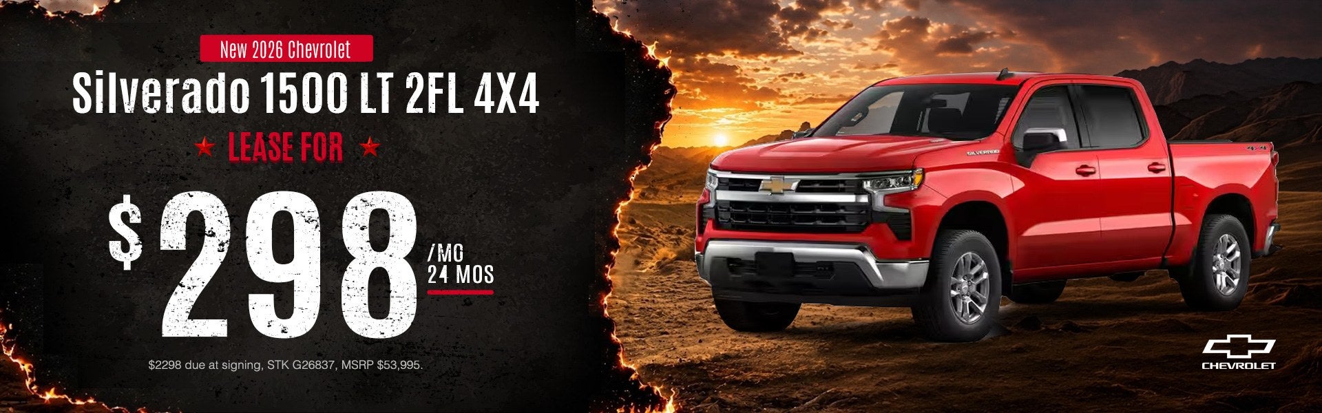 New 2026 Chevrolet Silverado 1500 LT 2FL 4X4